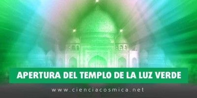 Apertura del templo de la luz verde - 2015